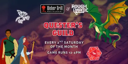 Drinking & Dragons; Questers Guild at Weber Grill