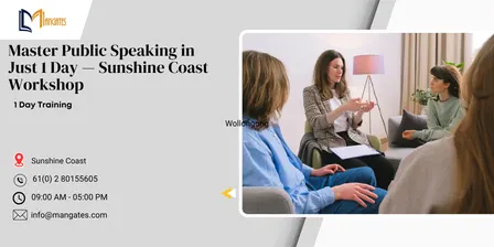Master Public Speaking in Just 1 Day — Sunshine Coast Workshop