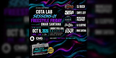 COTA LAB SESSIONS: FREESTYLE FRIDAY