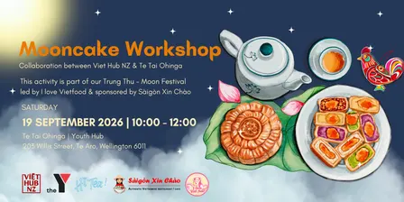 Sweet Vietnamese Mooncakes Workshop at Youth Hub