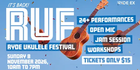 RUF Ryde Ukulele Festival 2026