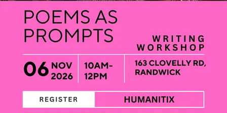 Poems as Prompts writing workshop #19