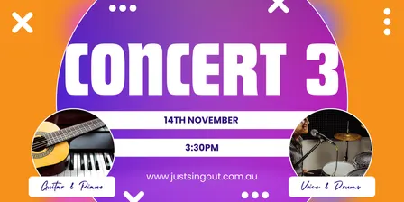CONCERT 3 - 3:30PM Just Sing Out