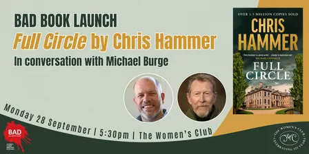 BAD Book Launch: 'Full Circle' by Chris Hammer