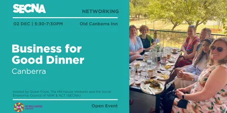 Canberra Business for Good Dinner
