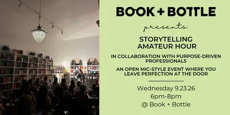 Storytelling Amateur Hour in collaboration with Purpose-Driven Professionals!