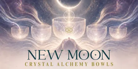 New Moon Crystal Sound Bath | Lunar Manifestations