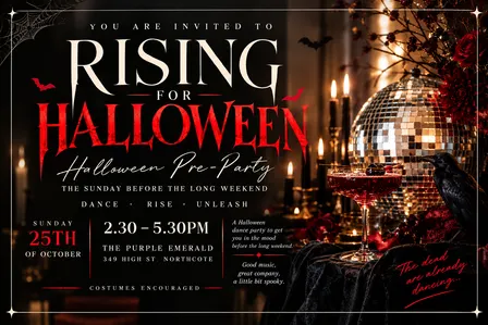 Rising of the Dead Pre Halloween Party