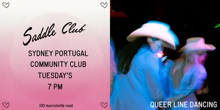 Saddle Club October Weekly Line Dance Classes