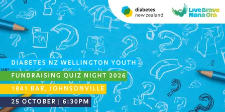 Diabetes NZ Wellington Youth: Annual Quiz Night 2026!