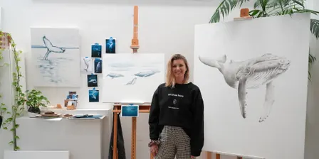 Meaningful Art for Purpose: Whale watercolour workshop with Jaimee Paul & Bob Brown Foundation