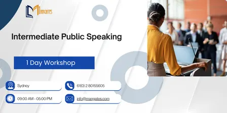 Intermediate Public Speaking: 1 Day Session in Sydney