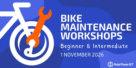 Beginner & Intermediate Bike Maintenance Workshops –1 Nov 2026