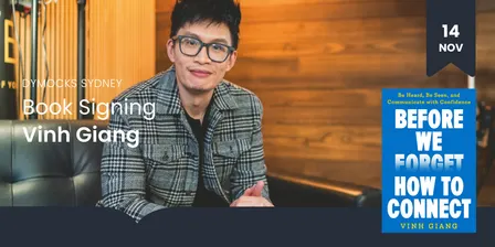 In-Store Signing with Vinh Giang