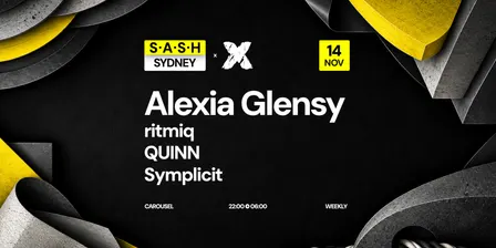 ★ S.A.S.H Sydney ★ X ★ Saturday 14th November ★