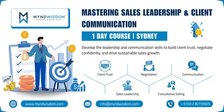 Mastering Sales Leadership & Client Communication: 1 Day Course | Sydney
