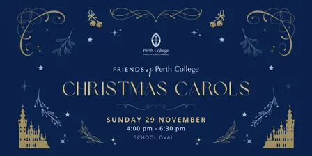 Perth College | Friends of PC Christmas Carols 2026