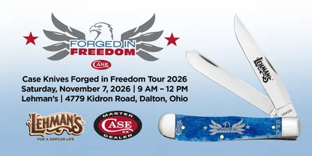 Lehman’s Case Knives Forged in Freedom Tour 2026