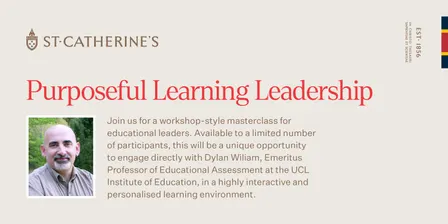 Purposeful Learning Leadership