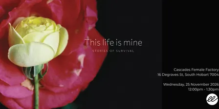This life is mine - Stories of Survival Book Launch