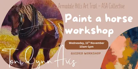 Paint a horse head with Toni-Lynn Avis