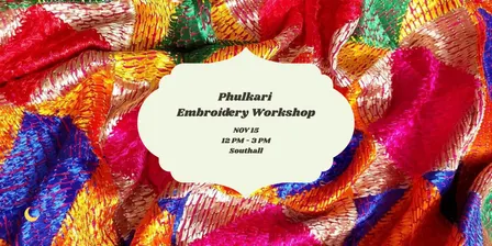 Phulkari Workshop (T-SHIRT) - NOV 15