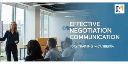 Effective Negotiation Communication – 1 Day Training in Canberra