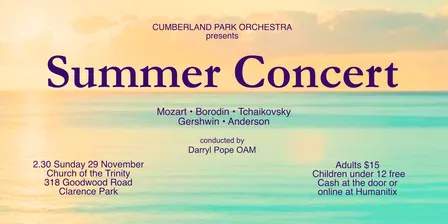 Cumberland Park Orchestra Summer Concert