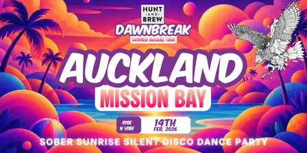 Hunt and Brew 𝗗𝗔𝗪𝗡𝗕𝗥𝗘𝗔𝗞 𝗦𝗨𝗠𝗠𝗘𝗥 𝗔𝗨𝗦&𝗡𝗭 𝗧𝗢𝗨𝗥 // Mission Bay, AUCKLAND - 14th Feb 2027