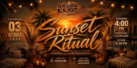 A POCA LUZ ON BOARD / SUNSET RITUAL