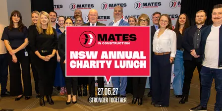 2027 MATES Stronger Together NSW Annual Charity Lunch