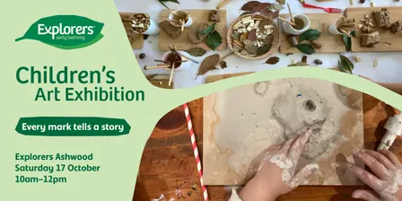 Children's Art Exhibition at Explorers Ashwood