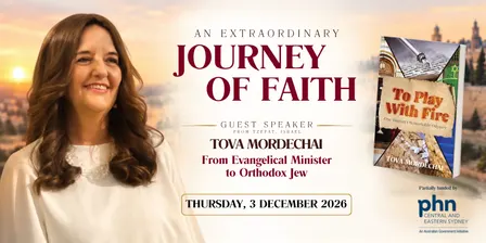 An Extraordinary Journey of Faith - Guest Speaker from Israel
