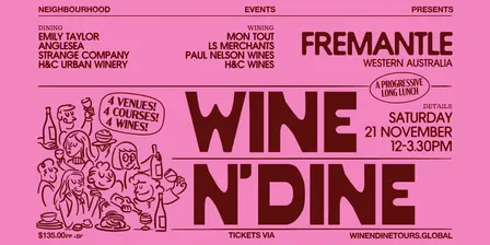 Wine N' Dine | Fremantle (WA)