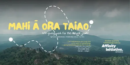 Mahi ā Ora Taiao - Trail Maintenance and Crag Care