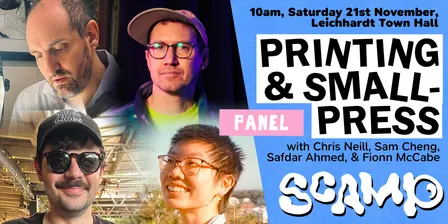 SCAMP Comics Festival 2026: Printing and Small Press Panel