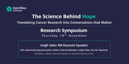 COBL Research Symposium 2026 - The Science Behind Hope – Translating Cancer Research into Conversations that Matter