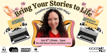 Bring Your Stories to Life with Maja - ages 12 - 15 years