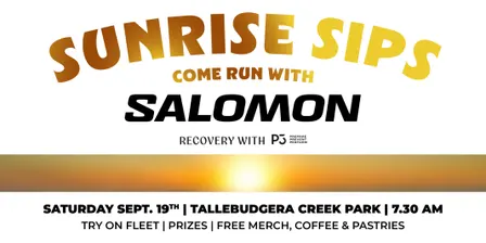 Sunrise Sips Running Club, Powered by Salomon