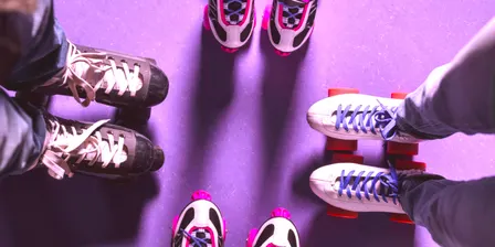 Halloween UV Roller Disco