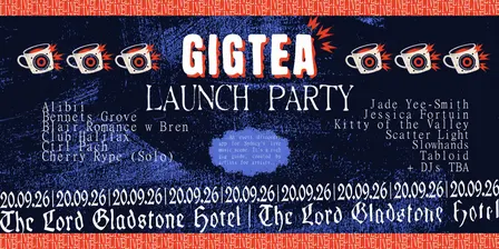 Gigtea Launch Party - Gladdy full takeover