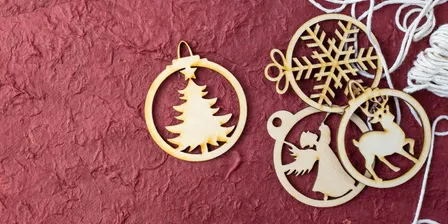 Tree Decorations and Star Tree Topper Workshop with Glass of Bubbles on Arrival