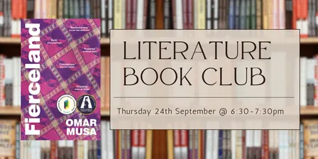 Literature Book Club September: Fierceland