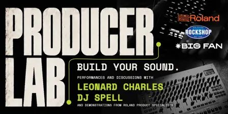Roland and Rockshop present Producer Lab in partnership with Big Fan