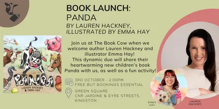 Book Launch: Panda, by Lauren Hackey, illustrated by Emma Hay