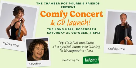 Comfy Concert & CD launch - The Chamber Pot Pourri Ensemble & friends