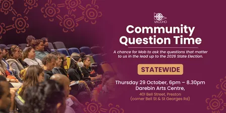 Statewide Community Question Time