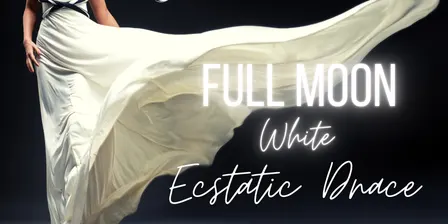 Full Moon White Ecstatic Dance