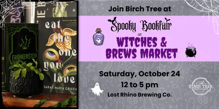 Spooky Bookfair @ Witches & Brews Market at Lost Rhino Brewing Co.