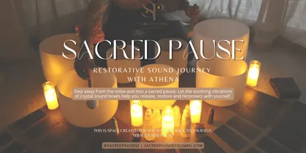 Sacred Pause: A Mid-week Restorative Sound Journey with Athena